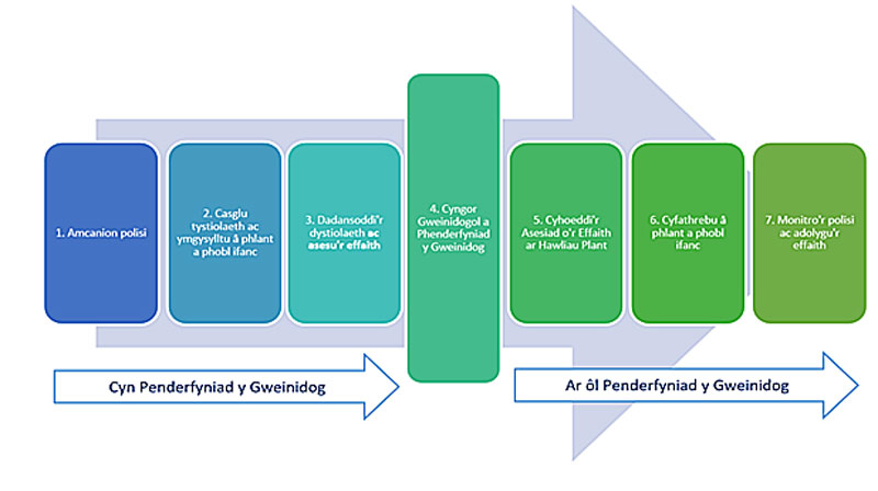 Proses yr Asesiad o’r Effaith ar Hawliau Plant