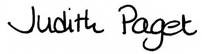 Judith Paget signature.