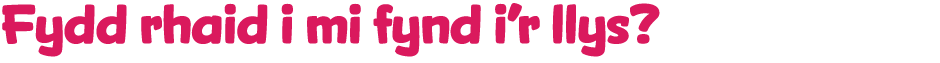Fydd rhaid i mi fynd i'r llys?