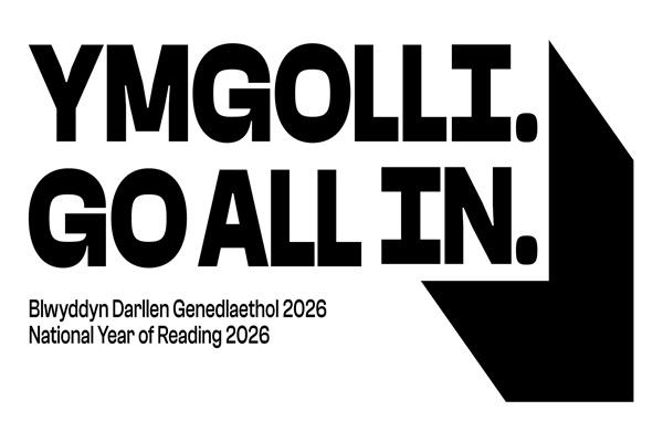 Logo Flwyddyn Darllen Genedlaethol