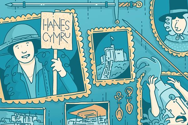 Datgelu straeon Cymru drwy archif ddigidol am ddim